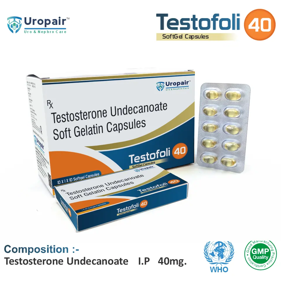 Testofoli Softgel for PCD Pharma Franchise